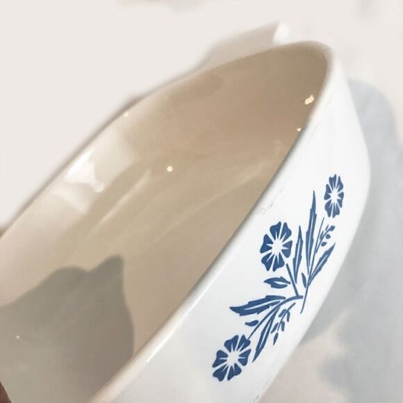 VINTAGE Blue Cornflower Corningware Baking Dish 32 OZ - Picture 9 of 11